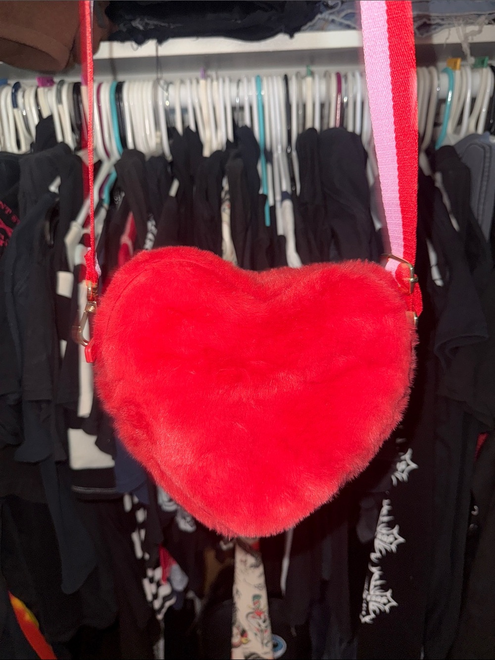 Bath and body works heart bag